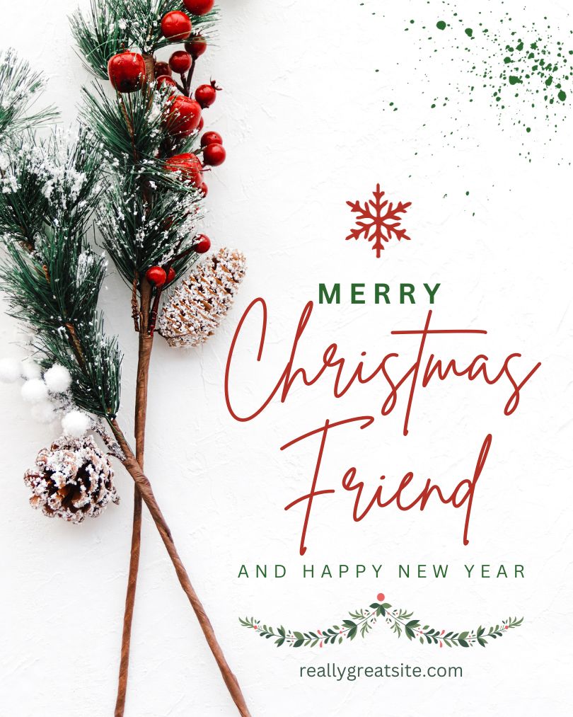Merry Christmas Wishes for Friends