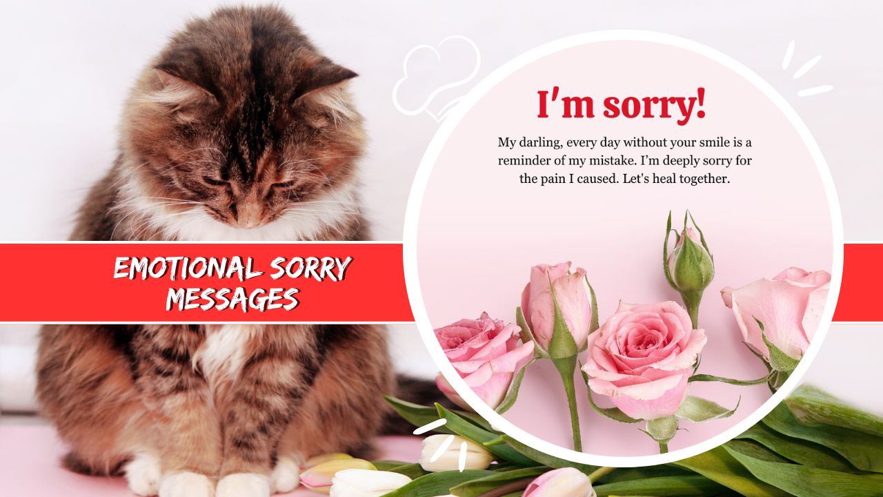 emotional sorry messages