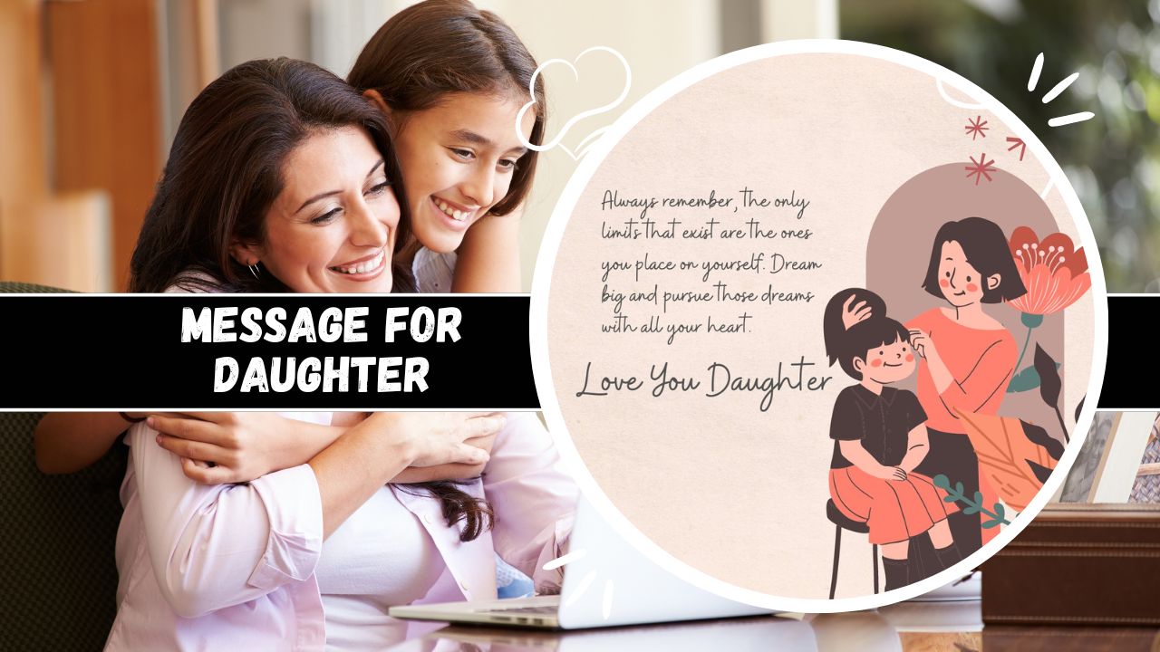 message for daughter