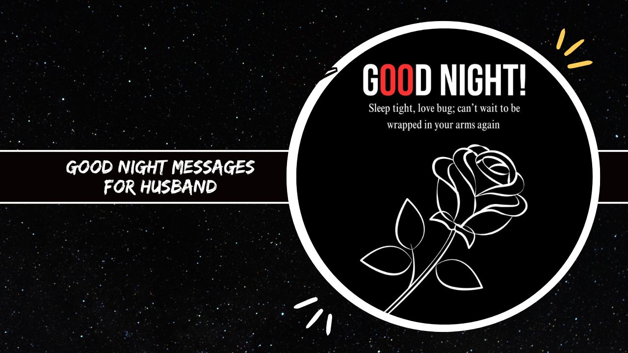 Good Night Messages For Husband 1