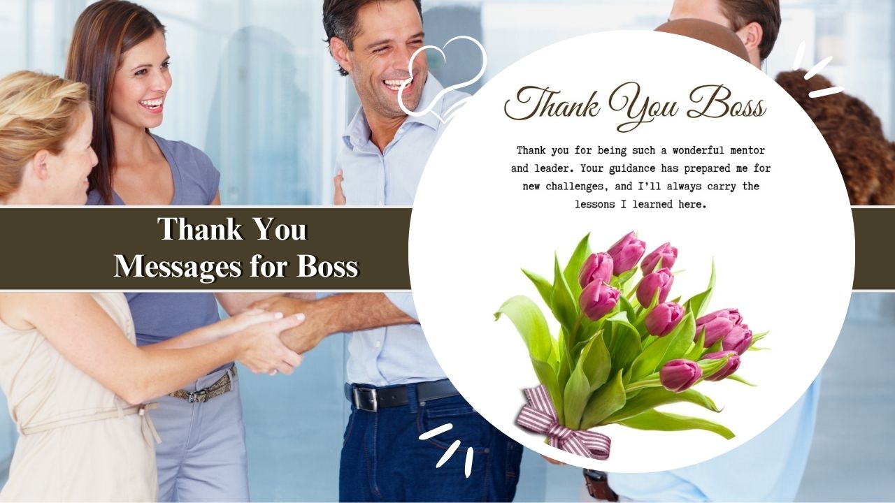 thank you messages for boss