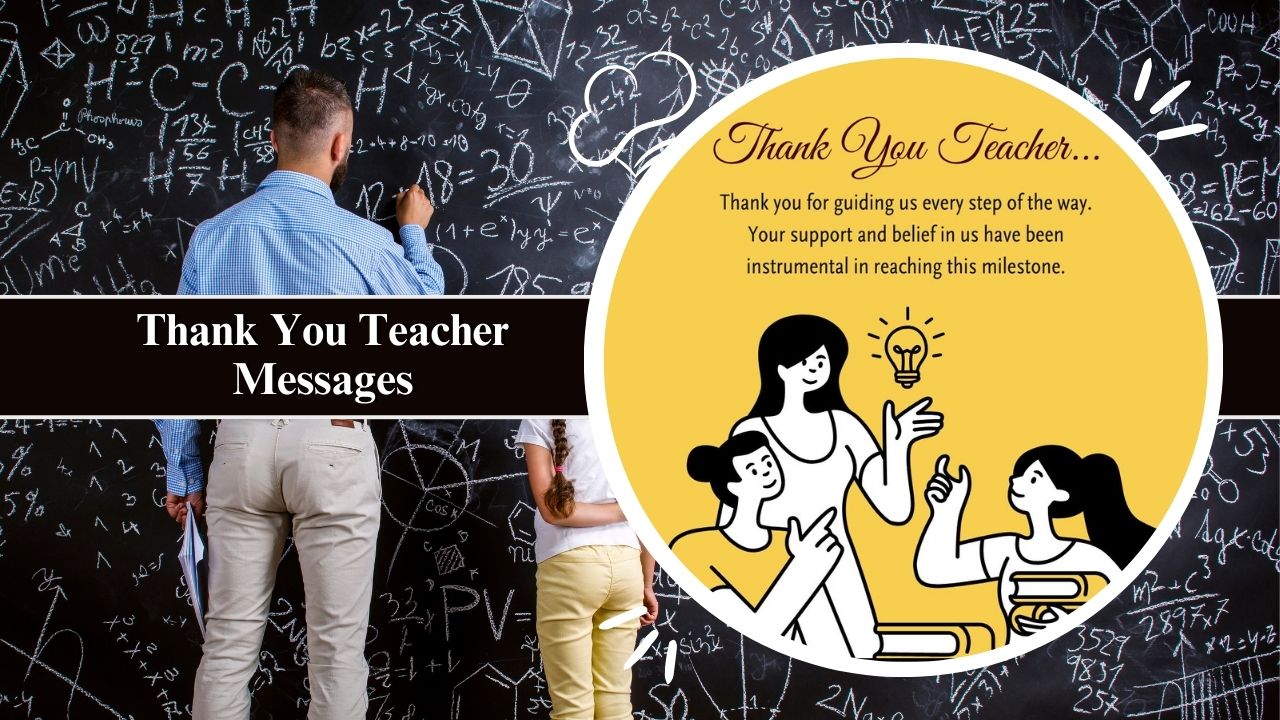 thank you teacher messages