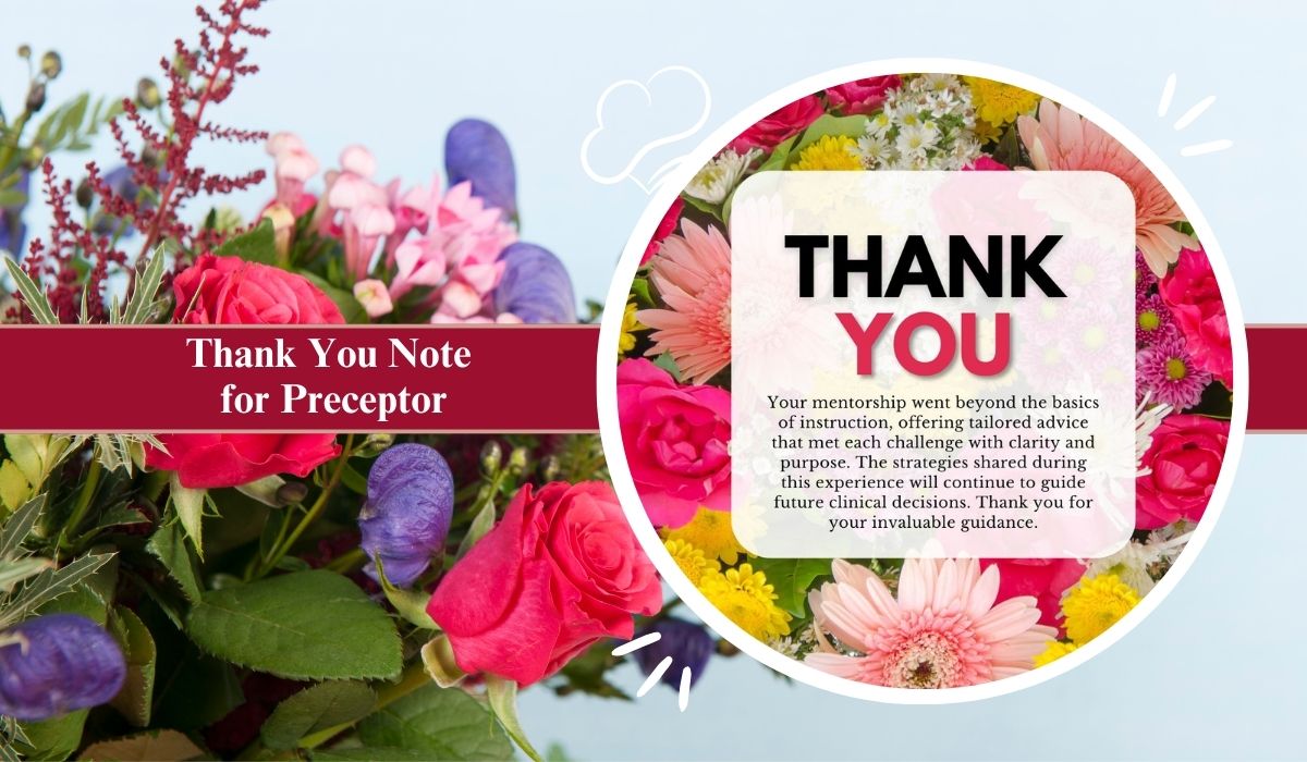 150+ Thank You Note for Preceptor That Feels Sincere 13 thank you note for preceptor